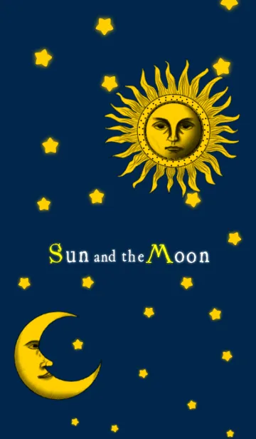 [LINE着せ替え] Sun and the Moonの画像1