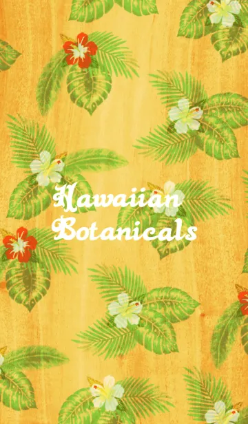 [LINE着せ替え] Hawaiian Botanicalsの画像1