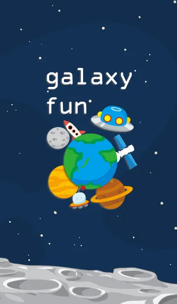 [LINE着せ替え] Galaxy funの画像1