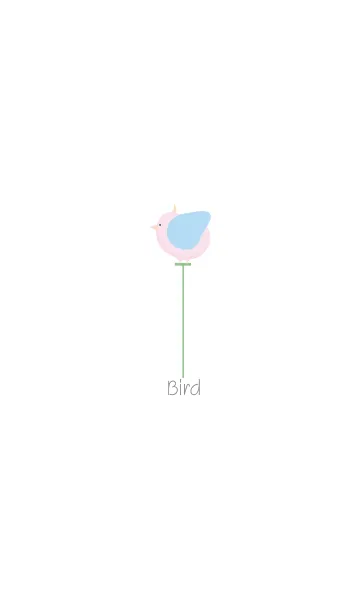 [LINE着せ替え] Pink bird.の画像1