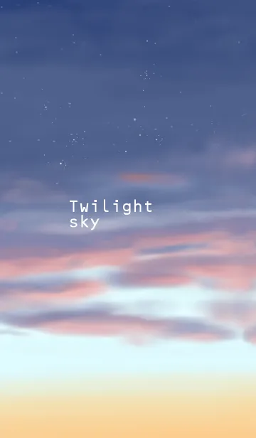 Twilight sky1.1の着せ替えメイン画像