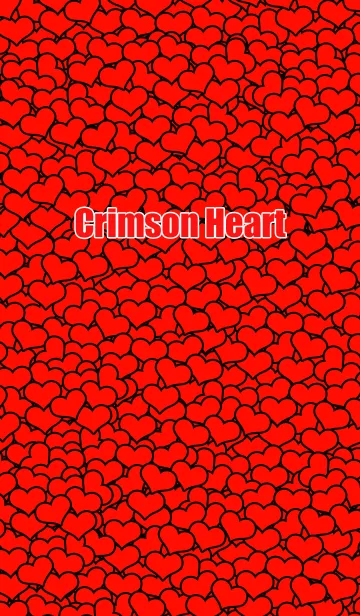 [LINE着せ替え] ❤Crimson Heart❤の画像1