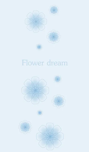 [LINE着せ替え] Flower dreamの画像1