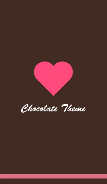 [LINE着せ替え] Chocolate Themeの画像1