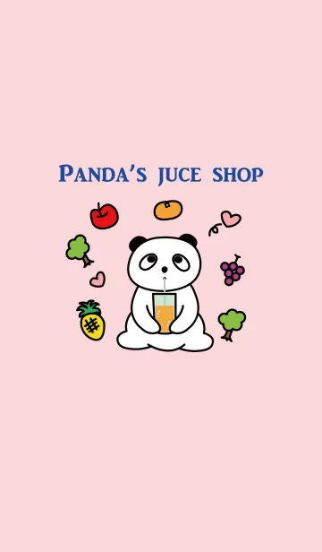 [LINE着せ替え] PANDA'S JUCE SHOPの画像1