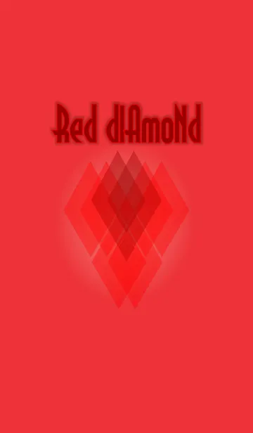 [LINE着せ替え] レッドダイヤモンドの画像1