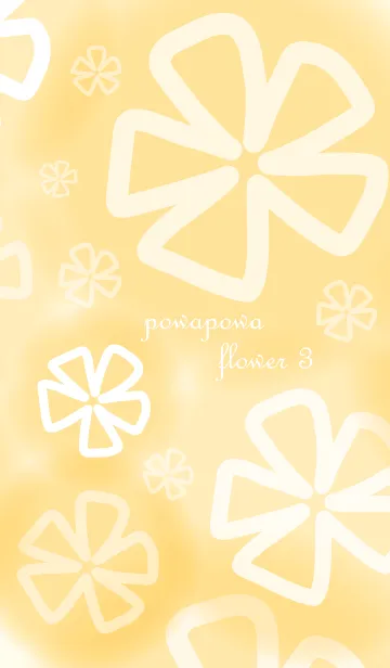 [LINE着せ替え] powapowa flower 3の画像1