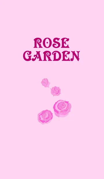 [LINE着せ替え] バラの花園【ROSE GARDEN】華やかに！の画像1