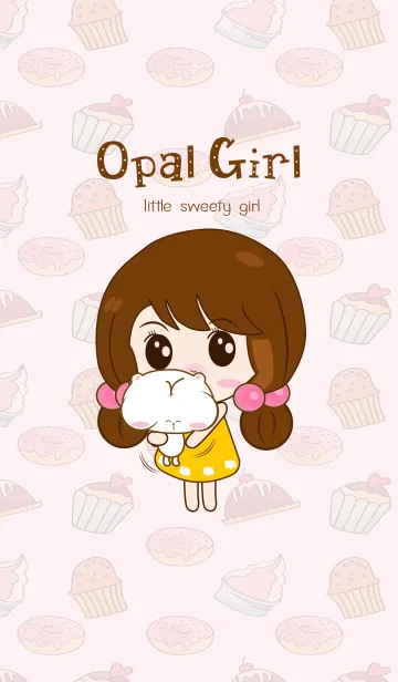 [LINE着せ替え] Opal girlの画像1