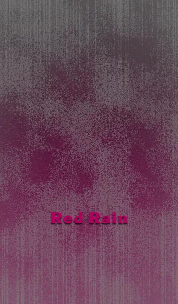 [LINE着せ替え] Red Rainの画像1