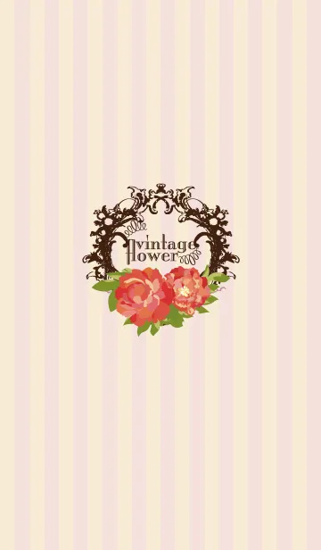 vintage flowerの着せ替えメイン画像