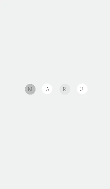 [LINE着せ替え] MARUの画像1