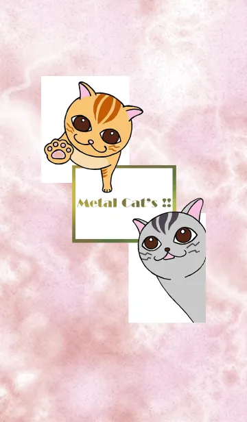 [LINE着せ替え] Metal Cat's！！の画像1
