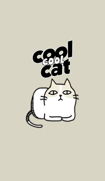 [LINE着せ替え] cool cool catの画像1
