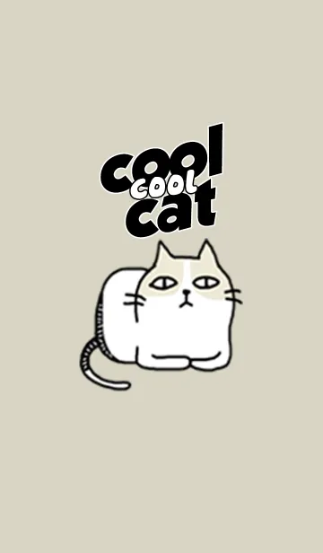 cool cool catのLINE着せ替え