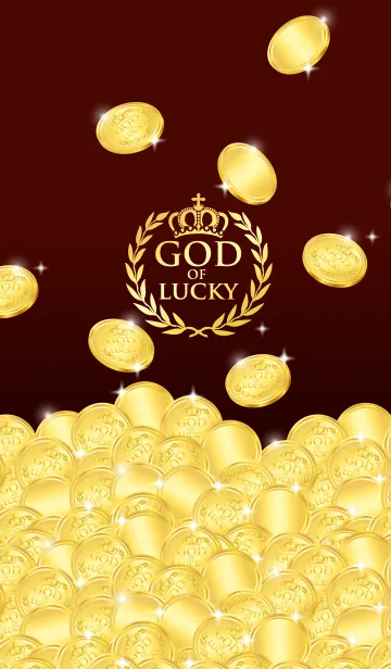 [LINE着せ替え] GOD of Lucky 〜金運の神〜の画像1