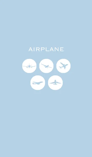 [LINE着せ替え] AIRPLANEの画像1