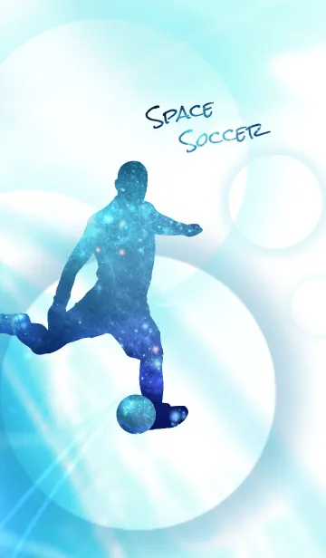 [LINE着せ替え] Space Soccerの画像1