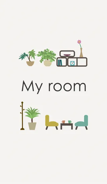 My roomのLINE着せ替え