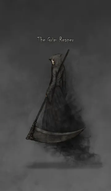 [LINE着せ替え] The Grim Reaper (black)の画像1