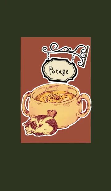 [LINE着せ替え] Cat＆soupの画像1