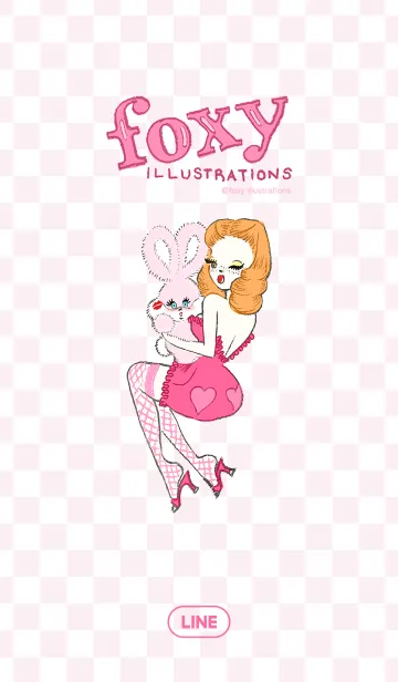 foxyのLINE着せ替え