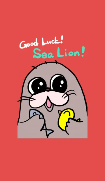 [LINE着せ替え] がんばれ！トド吉 。の画像1