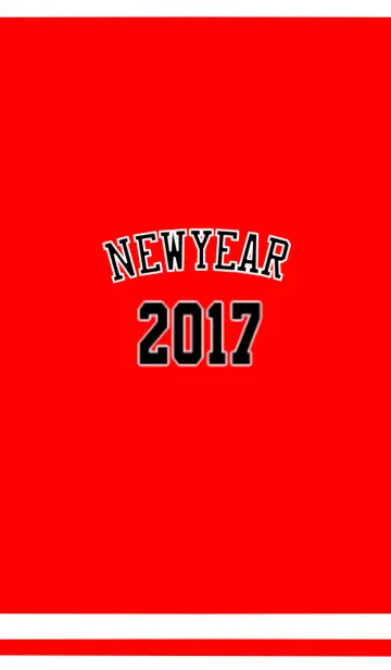 [LINE着せ替え] 2017 NEW YEAR Themeの画像1