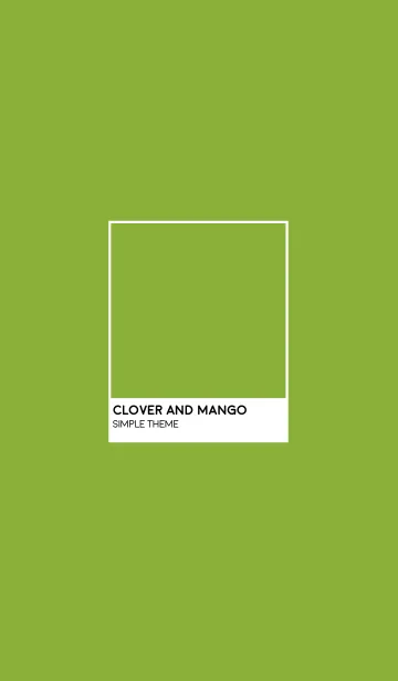 [LINE着せ替え] Clover and Mangoの画像1