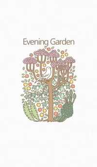 Evening GardenのLINE着せ替え