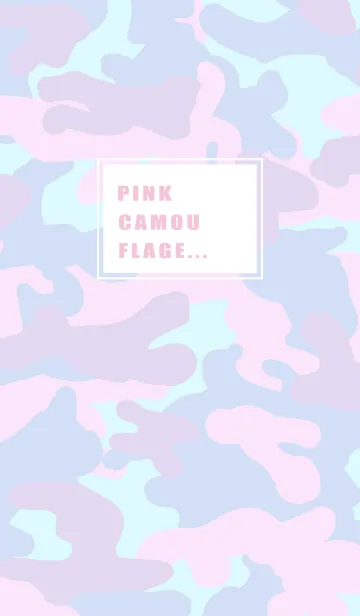 [LINE着せ替え] ピンク迷彩の着せ替え (アップデートver.)の画像1