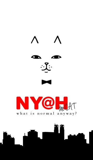[LINE着せ替え] NY@H the CATの画像1