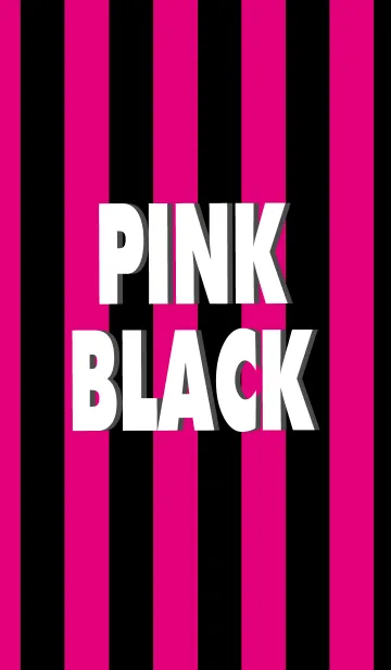 [LINE着せ替え] PINK BLACKの画像1
