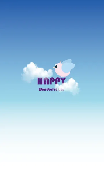 [LINE着せ替え] Happy Bird.の画像1
