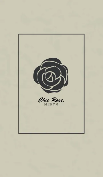 [LINE着せ替え] Chic Rose.の画像1