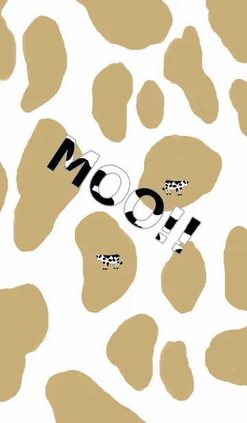 [LINE着せ替え] They are Cow！moomoo！の画像1