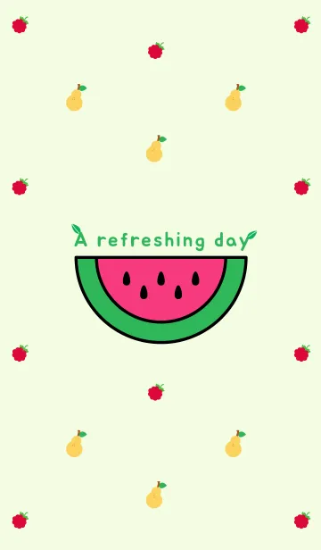 [LINE着せ替え] A refreshing dayの画像1