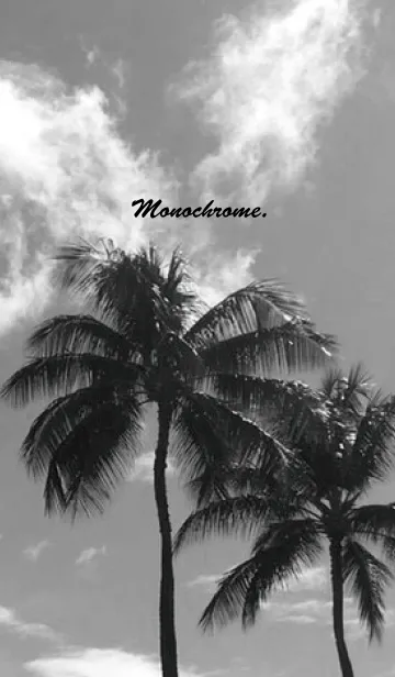 [LINE着せ替え] Monochrome...の画像1