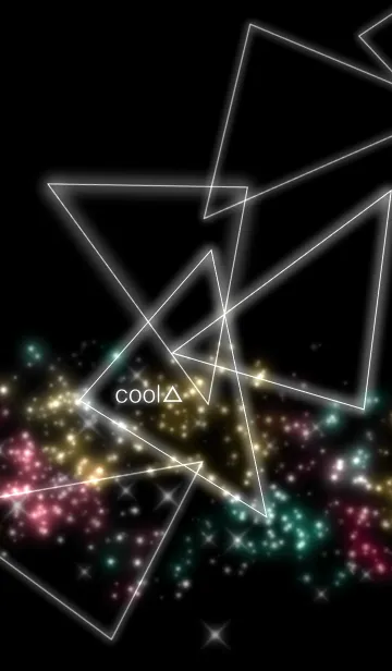 クール トライアングルのLINE着せ替え