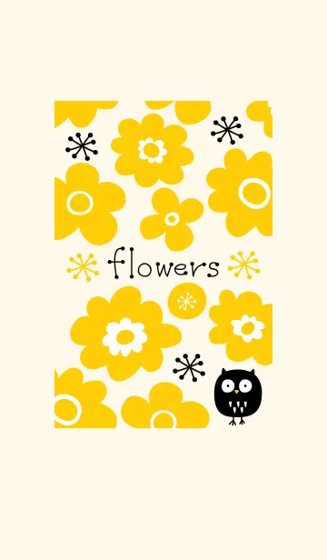 flowers yellowの着せ替えメイン画像