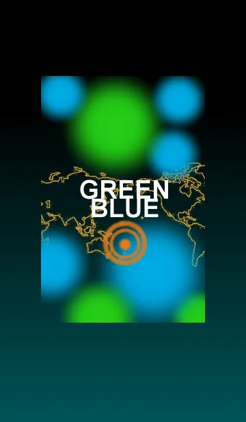 [LINE着せ替え] GREEN BLUEの画像1