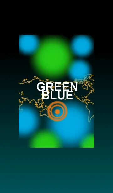 GREEN BLUEのLINE着せ替え