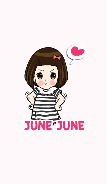 [LINE着せ替え] June Juneの画像1