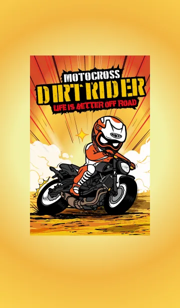 [LINE着せ替え] Dirt Rider (Motocross)の画像1