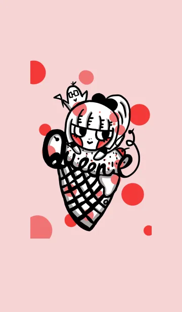 [LINE着せ替え] Queenie happy familyの画像1