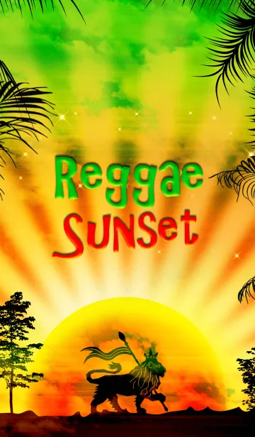 Reggae SunsetのLINE着せ替え