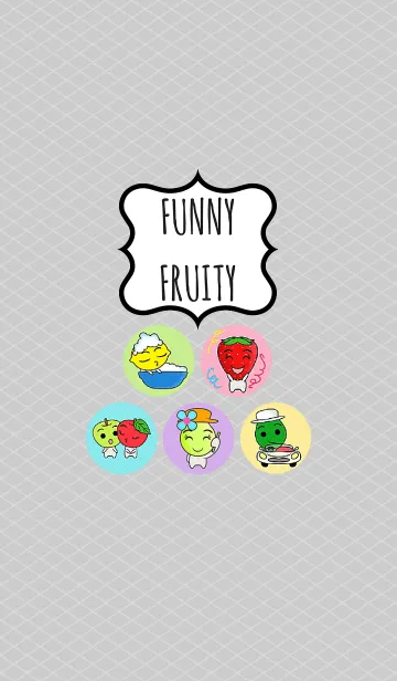 FUNNY FRUITYのLINE着せ替え