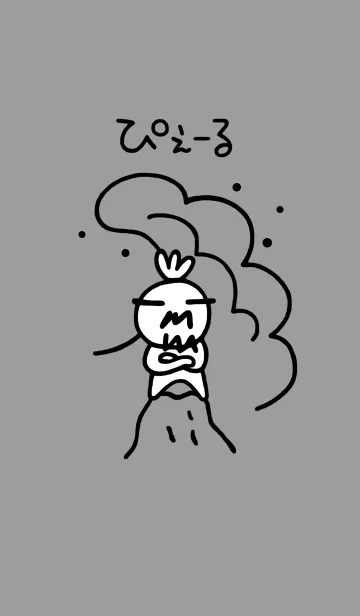 かずりん・「ぴぇーる」のLINE着せ替え