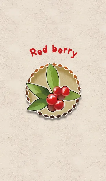 [LINE着せ替え] Red berryの画像1
