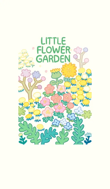 [LINE着せ替え] ちいさな花園の画像1